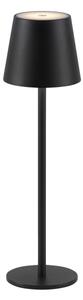 Leuchten Direkt19250-18-LED Lampada ricaricabile da esterno EURIA LED/3W/5V IP54 nero