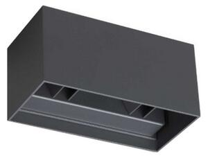Ideal Lux - Applique a LED da esterno ATOM LED/25W/230V IP54 antracite