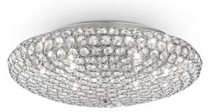 Ideal Lux - Plafoniera LED di cristallo KING 9xG9/3W/230V diametro 53,5 cm cromo