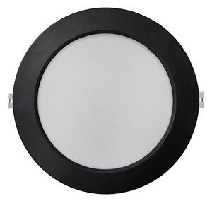Lampada LED da incasso CIRCLE LED/18W/230V 4000K diametro 22 cm nero