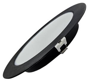 Lampada LED da incasso CIRCLE LED/18W/230V 4000K diametro 22 cm nero