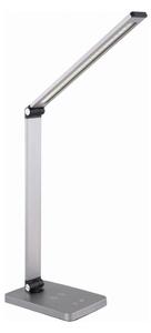 LED Lampada da tavolo con caricatore wireless LED/10W/230V cromo opaco