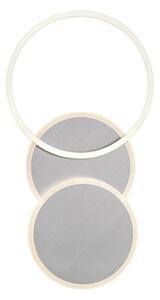 Leuchten Direkt 14116-55 - Plafoniera LED LED/25,5W/230V cromo opaco