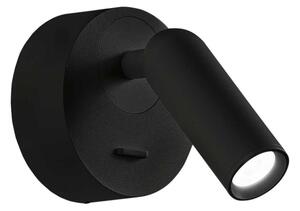 Ideal Lux - Luce Spot da parete a LED BEAN LED/3W/230V CRI 90 nero