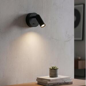 Ideal Lux - Luce Spot da parete a LED BEAN LED/3W/230V CRI 90 nero
