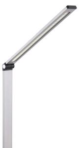 LED Lampada da tavolo con caricatore wireless LED/10W/230V cromo opaco