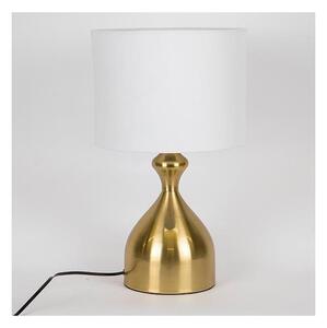 Lampada da tavolo 1xE27/40W/230V bianco/oro