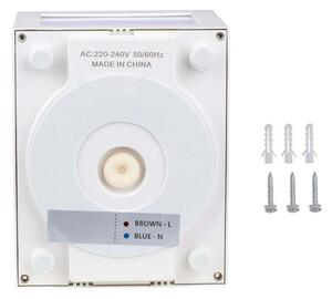 Applique a LED da esterno LED/12W/230V IP65 4000K bianco
