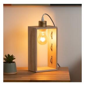 Atmosphera - Lampada da tavolo IWATA 1xE27/25W/230V paulownia