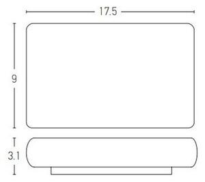 Zambelis E239 - Applique a LED da esterno 2xLED/6W/230V IP65 antracite