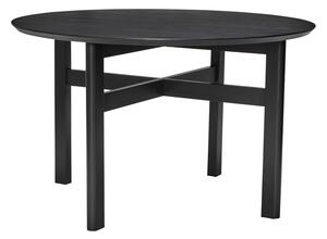Tavolo da pranzo rotondo nero ø 120 cm Fjord - Hübsch