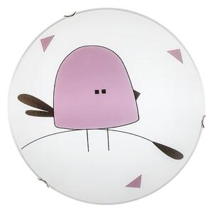 Rabalux 71278 - Plafoniera per bambini FOWLY 2xE27/60W/230V
