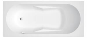 Vasca Ovale Riho Lazy sinistra 800x480x1800mm Bianco
