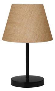 Lampada da tavolo AYD 1xE27/40W/230V marrone/nero