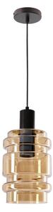 Lampadario a sospensione con cavo RADON 1xE27/40W/230V beige fumé