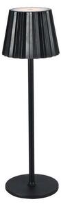 Lampada da tavolo LED dimmerabile ricaricabile 4W 5V 3000-6000K 1800mAh nera