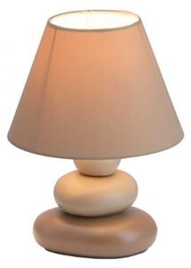 Brilliant - Lampada da tavolo PAOLO 1xE14/40W/230V ceramiche/beige