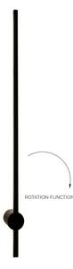 Zuma Line W90477-90BK - Applique a LED TROY LED/12W/230V 90 cm nero