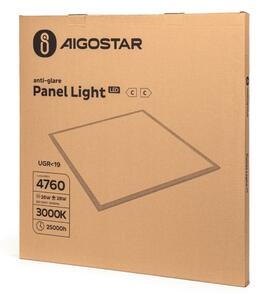 Aigostar - Pannello LED da incasso 28W/230V 3000K 59,5x59,5 cm