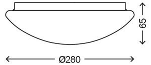 Briloner 3320-016 - Plafoniera LED CIELO STELLATO LED/12W/230V