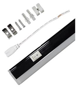 Lampada LED sottopensile TUBE LED/9W/230V 60 cm nera