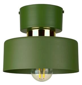 Plafoniera IGNIA 1xE27/60W/230V verde/oro