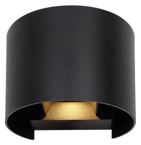 Globo 34168RB - Applique a LED da esterno VERONIKA 2xLED/3W/230V IP44 nero