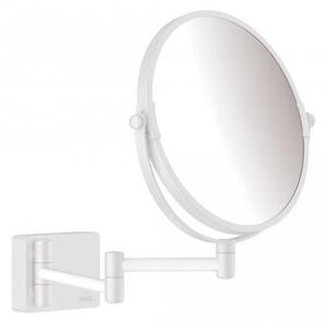 Specchio Per Rasatura Senza Luce Hansgrohe AddStoris ø 188 mm Bianco Opaco