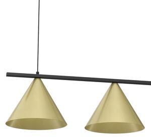Lampadario a sospensione con cavo CAPITAL 3xGX53/15W/230V oro