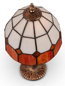 Brilagi - Lampada da tavolo Tiffany SIENNA con paralume in vetro colorato 1xE27/60W/230V