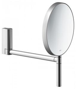 Specchio Per Rasatura Senza Luce Keuco Plan, rotondo Ø193mm Aluminium