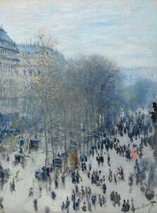 Riproduzione Boulevard des Capucines, Claude Monet