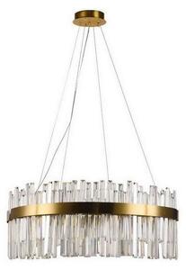 Lampadario di cristallo a LED dimmerabile su una stringa LED/80W/230V + telecomando