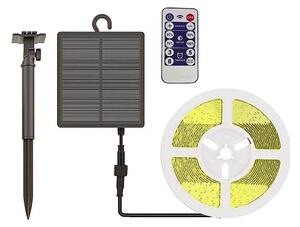 LED Striscia solare dimmerabile LED/1,2W/3,7V 3000K IP67 5m