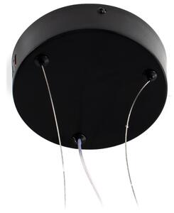 Lampadario LED a sospensione con filo LED/18W/230V 3000K nero