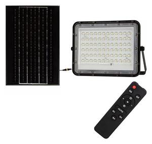 LED Proiettore solare da esterno LED/15W/3,2V IP65 4000K nero + +TC