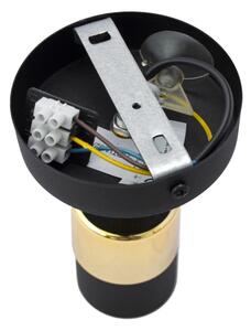 LED Luce Spot da parete a LED TUBSSON 1xGU10/4,8W/230V nero/oro