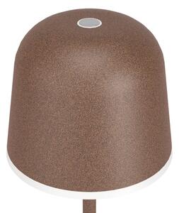 Eglo 900459 -Lampada LED dimmerabile da esterno MANNERA 2,2W/5V 1800mAh marrone IP54