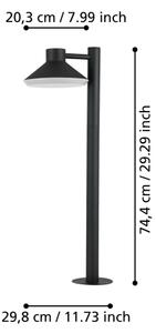 Eglo 900689 - Lampada LED da esterno NINNARELLA 1xGU10/4,6W/230V IP44