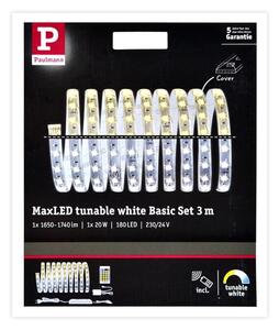 Paulmann 70624 - Striscia LED dimmerabile MAXLED 20W 3m 230V con telecomando
