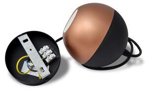 Lampadario LED a sospensione con filo MIDWAY 1xGU10/4,8W/230V nero/rame