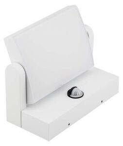Lampada da parete per esterni LED con sensore LED/17W/230V 4000K IP65 bianco