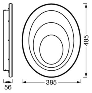 Ledvance - Plafoniera LED ORBIS SPIRAL LED/37W/230V