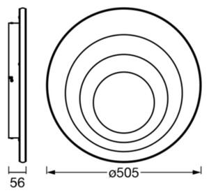 Ledvance - Plafoniera LED ORBIS SPIRAL LED/42W/230V