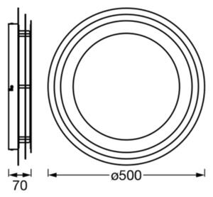 Ledvance - Plafoniera LED ORBIS SPIRAL LED/38W/230V