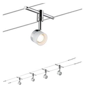 Paulmann 94080 - Kit 4xLED/4,8W, sistema a cavo completo STAGE 230V, cromato