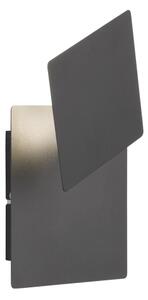 Wofi 4048-102Q - Applique a LED BAYONNE LED/6,5W/230V antracite