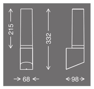 Telefunken 311305TF - Applique a LED da esterno LED/8W/230V IP44