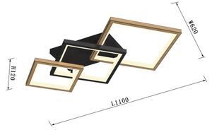 Wofi 9022-306M - Plafoniera LED dimmerabile MATERA LED/37W/230V