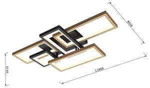 Wofi 9022-506 - Plafoniera LED dimmerabile MATERA LED/60W/230V